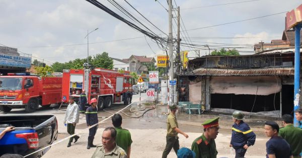 Bình Dương: Cháy tại tiệm cầm đồ, khiến ba người tử vong