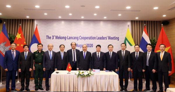 Thủ tướng Nguyễn Xuân Phúc tham dự Hội nghị Cấp cao Hợp tác Mê Kông - Lan Thương (MLC) lần thứ ba