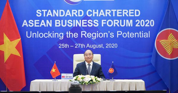 Thủ tướng Nguyễn Xuân Phúc tham dự Diễn đàn Kinh doanh ASEAN Standard Chartered 2020