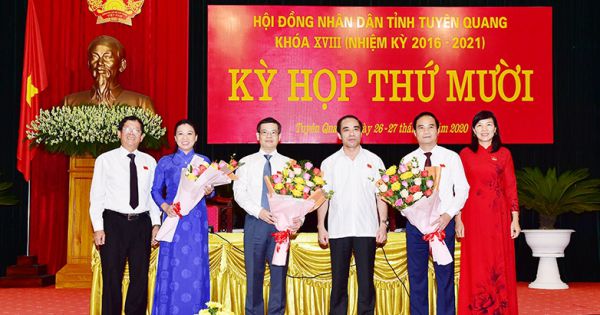 Phó Bí thư Tỉnh ủy được bầu giữ chức Chủ tịch UBND tỉnh tại Tuyên Quang