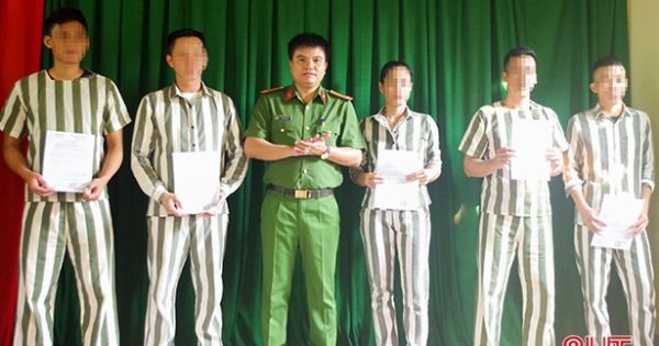 319 phạm nhân thụ án tại Hà Tĩnh được giảm án, tha tù trước thời hạn