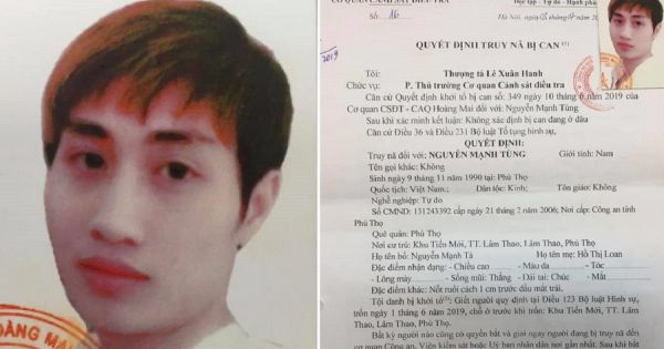 Truy nã kẻ giết người đặc biệt nguy hiểm ở Hà Nội