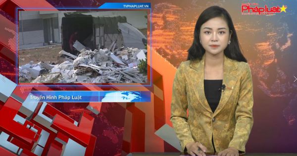 Phú Thọ: Hàng tấn rác thải độc hại từ KCN xả trực tiếp ra môi trường