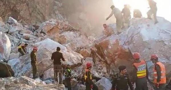 Ít nhất 17 người thiệt mạng khi sập mỏ đá cẩm thạch ở Pakistan