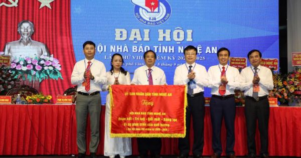 Hội Nhà báo tỉnh Nghệ An tổ chức đại hội nhiệm kỳ lần thứ VIII