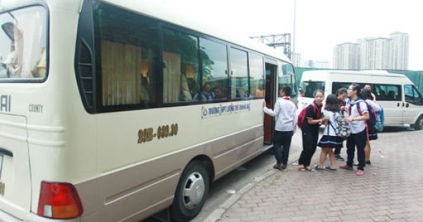 Hà Nội yêu cầu tăng cường quản lý hoạt động vận chuyển, đưa đón học sinh