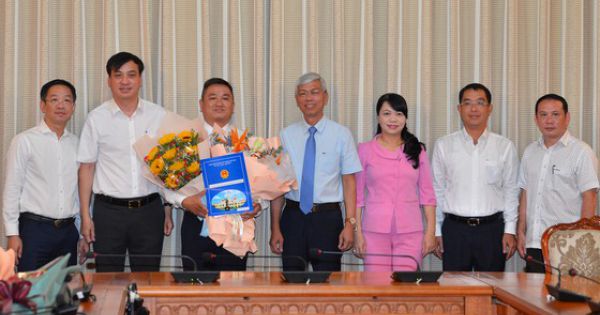Ông Đặng Phú Thành giữ chức Phó Giám đốc Sở Xây dựng TPHCM