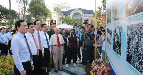 Khai mạc triển lãm ảnh nhân kỷ niệm 75 năm Ngày Nam Bộ kháng chiến tại TP HCM