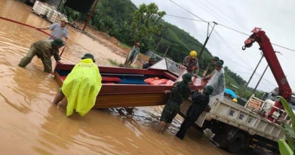 Mưa lớn ở Phú Thọ khiến 2 người thiệt mạng, 7 người bị thương