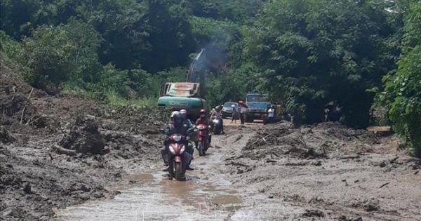Mưa lũ gây sạt lở, ngập lụt tại huyện Krông Nô, Đắk Nông