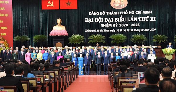 Ra mắt Ban Chấp hàng Đảng bộ TP HCM khóa XI nhiệm kỳ 2020-2025