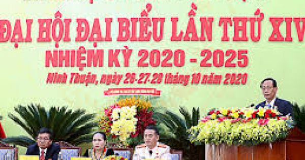 Khai mạc Đại hội đại biểu Đảng bộ tỉnh Ninh Thuận lần thứ XIV