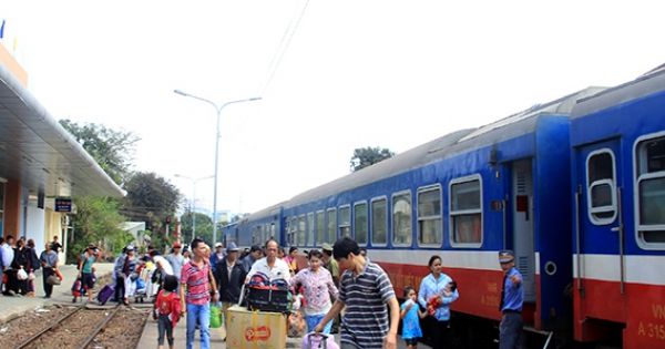 Ga Sài Gòn giảm giá vé cho hành khách đi đến các tỉnh miền Trung