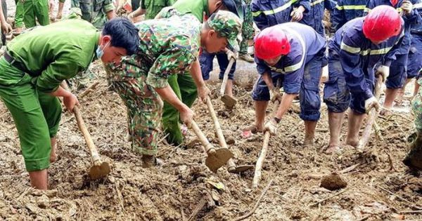 Quảng Nam còn 22 người mất tích do sạt lở đất