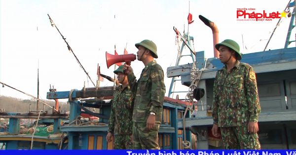 Đồn Biên phòng Sa Huỳnh Quảng Ngãi gấp rút triển khai công tác ứng phó bão số 10