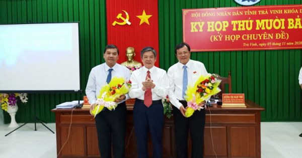 Trà Vinh bầu Chủ tịch Hội đồng nhân dân và Chủ tịch UBND tỉnh nhiệm kỳ 2016-2021