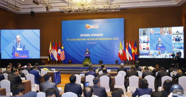 Khai mạc Hội nghị Bộ trưởng ASEAN về phòng, chống tội phạm xuyên quốc gia lần thứ 14
