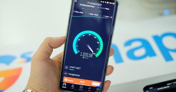 Tốc độ mạng 5G thử nghiệm tại Hà Nội đạt trên 1 Gb/s