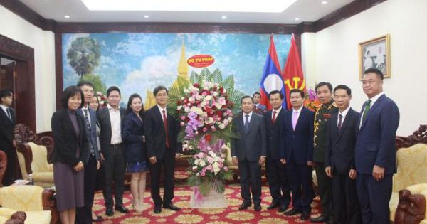Bộ Tư pháp Việt Nam chúc mừng kỷ niệm 45 năm Quốc Khánh CHDCND Lào