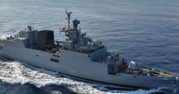 Tàu Hải quân Ấn Độ INS Kiltan thăm Việt Nam