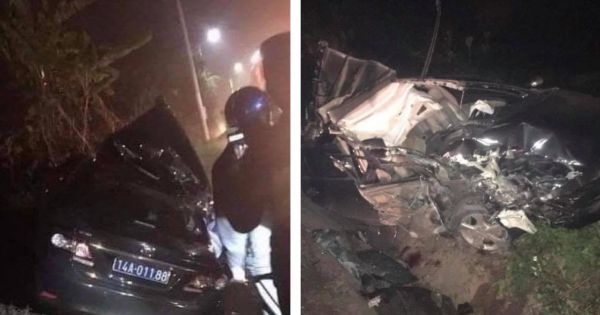 Ô tô của Sở Văn hóa Quảng Ninh gặp nạn, 2 người tử vong