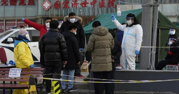 Bắc Kinh chuyển sang cơ chế khẩn cấp vì phát hiện nhiều ca mắc COVID-19