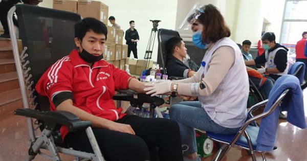 Chủ nhật Đỏ đã thu về được hơn 20.000 đơn vị máu hiến tặng
