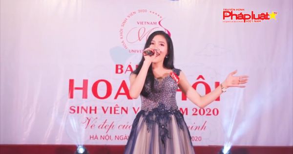 Thí sinh Hoa khôi Việt Nam Lương Tú Anh: Nữ MC xinh đẹp có giọng hát say đắm người nghe