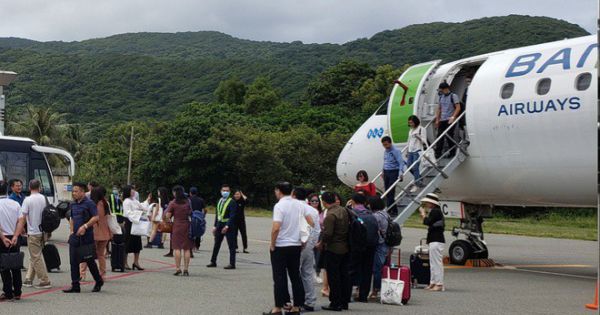 Máy bay hạ cánh khẩn cấp xuống sân bay Đà Nẵng vì rò rỉ nguyên liệu