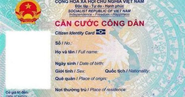 Bộ Công an thông tin chính thức về mẫu thẻ căn cước công dân gắn chip