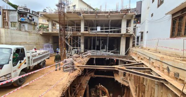 Xây khách sạn 5 tầng hầm gây sụt lún làm hư hại hàng loạt nhà dân tại Lâm Đồng