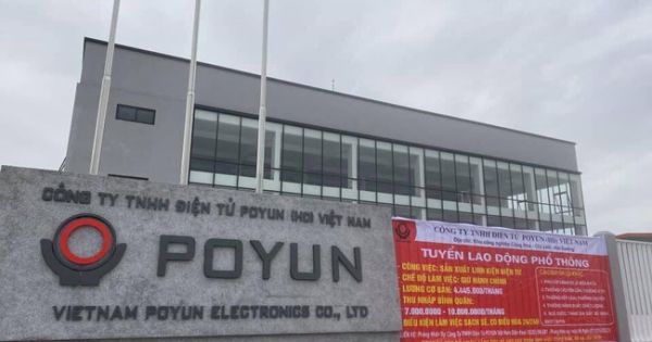 Đưa toàn bộ công nhân tại Công ty TNHH Điện tử POYUN Việt Nam đi cách ly tập trung