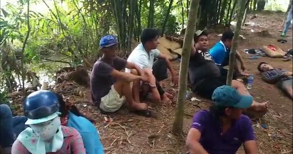 Kiên Giang: Triệt xóa ổ bạc trong vườn cây bạch đàn ngày giáp tết, bắt giữ 29 đối tượng