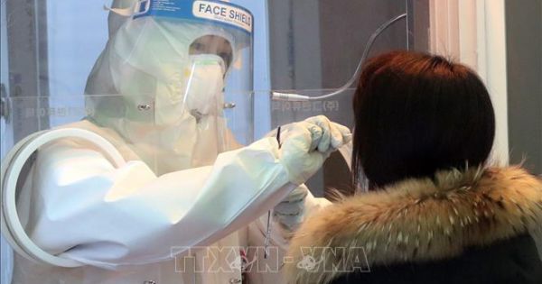 Số ca mắc COVID-19 trong ngày tại Hàn Quốc giảm dưới ngưỡng 600 ca