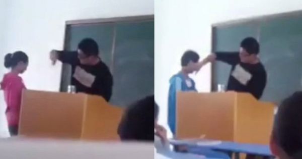 19 học sinh bị thầy giáo tát vì không thuộc bài tại Nghệ An
