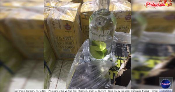 An Giang: Bắt giữ nhiều thùng thuốc tây và rượu ngoại không rõ nguồn gốc, nghi nhập lậu