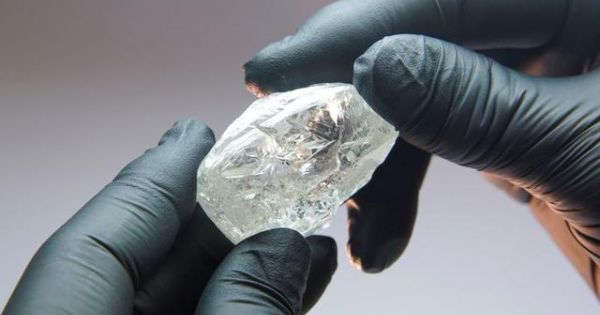 Công ty kim cương Nga đấu giá viên kim cương 242 carat
