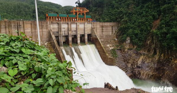 Sau lệnh cấm, thủy điện Thượng Nhật đã được phép tích nước