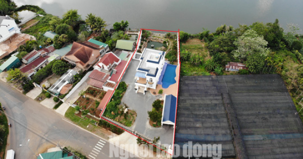 Thanh tra vào cuộc vụ biệt thự đồ sộ xây không phép ở Lâm Đồng