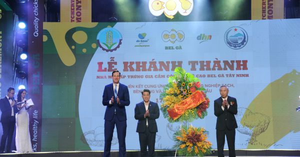 Tây Ninh: Khánh thành nhà máy ấp trứng trị giá 200 tỉ đồng