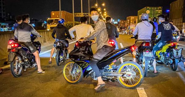 Tạm giữ 11 “quái xế” chặn Quốc lộ 22 để đua xe ở huyện Hóc Môn