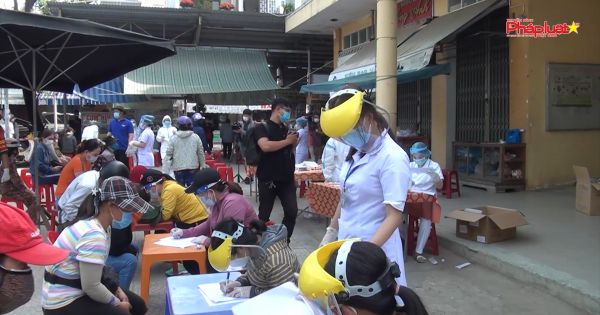 Đà Nẵng lấy mẫu xét nghiệm hơn 500 tiểu thương chợ Phước Mỹ