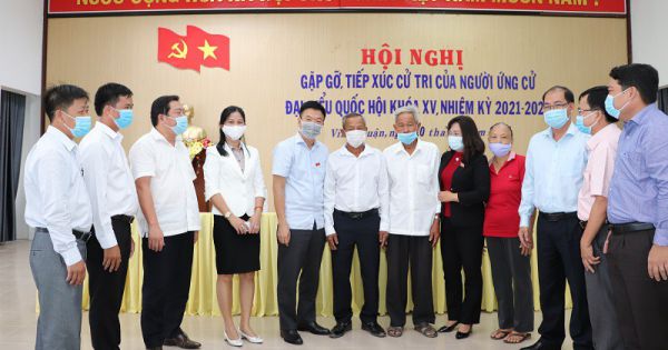 Bộ trưởng Lê Thành Long: Tiếp tục làm tốt nhiệm vụ của người đại biểu nhân dân