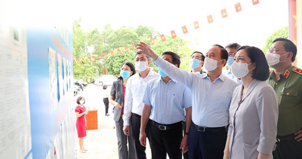 Hà Nội: Huyện Mê Linh bổ sung, thay thế 19 thành viên tổ bầu cử vì liên quan đến ca mắc Covid-19