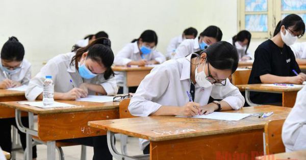 Có hơn 10.800 học sinh được miễn thi ngoại ngữ tại Hà Nội