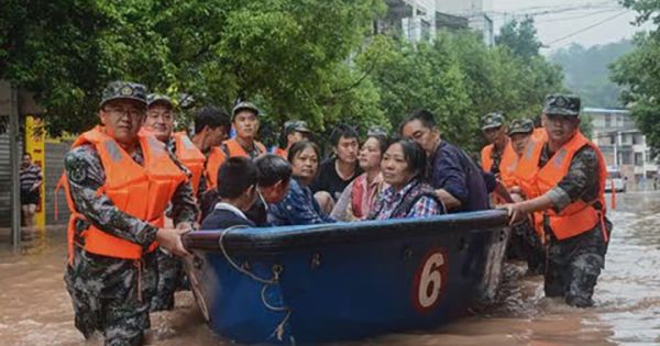 71 sông ngập trên mức cảnh báo, Trung Quốc đối mặt với lũ lụt