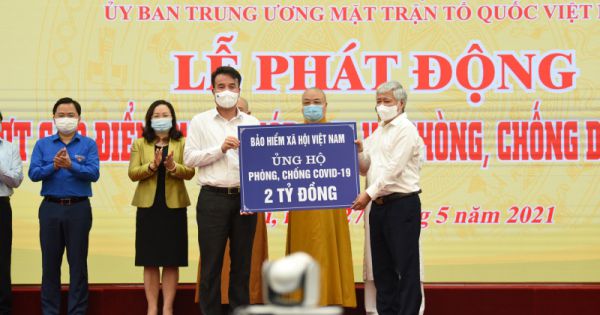 BHXH Việt Nam ủng hộ 2 tỷ đồng phòng chống dịch COVID-19