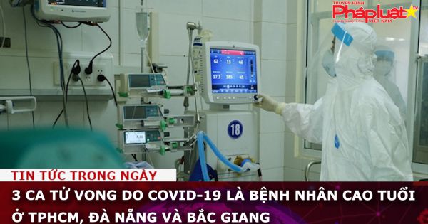 3 ca tử vong do COVID-19 là bệnh nhân cao tuổi ở TPHCM, Đà Nẵng và Bắc Giang
