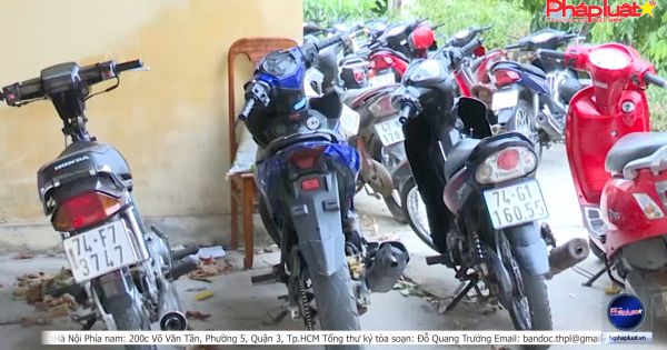 Quảng Trị: Bắt giữ nhóm đối tượng chuyên trộm cắp xe máy liên huyện