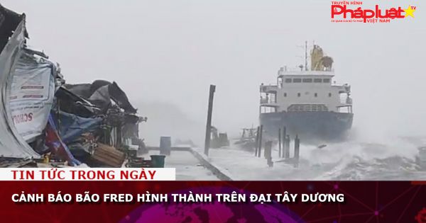 Cảnh báo bão Fred hình thành trên Đại Tây Dương